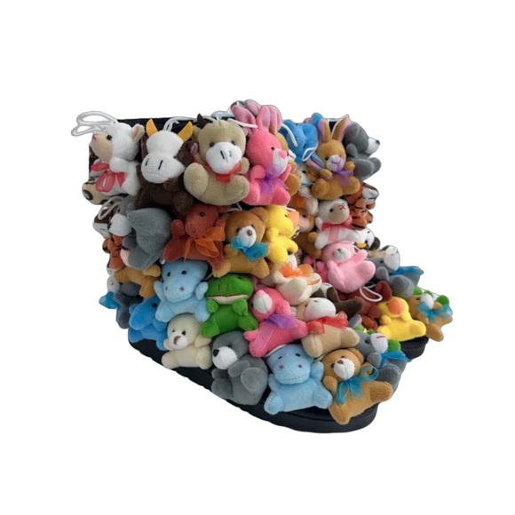 Teddy Bear Plush Winter Boots - Picture 3 of 7